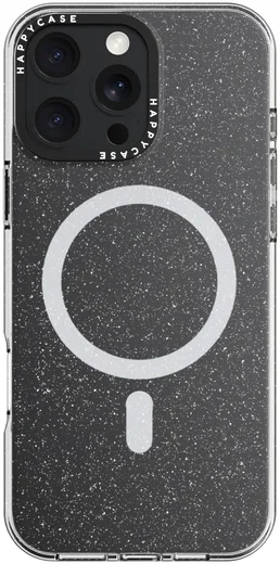 HappyCase Joy Apple iPhone 16 Pro Hoesje MagSafe Back Cover Sparkle Glitter afbeelding 15