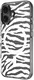 HappyCase Joy Apple iPhone 16 Plus Hoesje MagSafe Back Cover Silver Zebra afbeelding 16