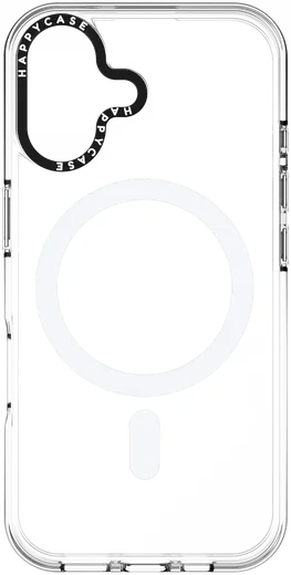 HappyCase Joy Apple iPhone 16 Plus Hoesje MagSafe Back Cover Crystal Clear afbeelding 15