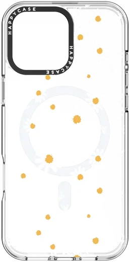 HappyCase Joy Apple iPhone 16 Pro Max Hoesje MagSafe Back Cover Daisy Hearts afbeelding 16