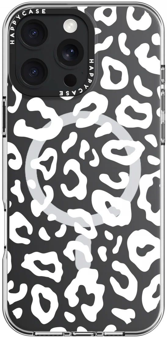 HappyCase Joy Apple iPhone 16 Pro Max Hoesje MagSafe Back Cover Wild Leopard afbeelding 14