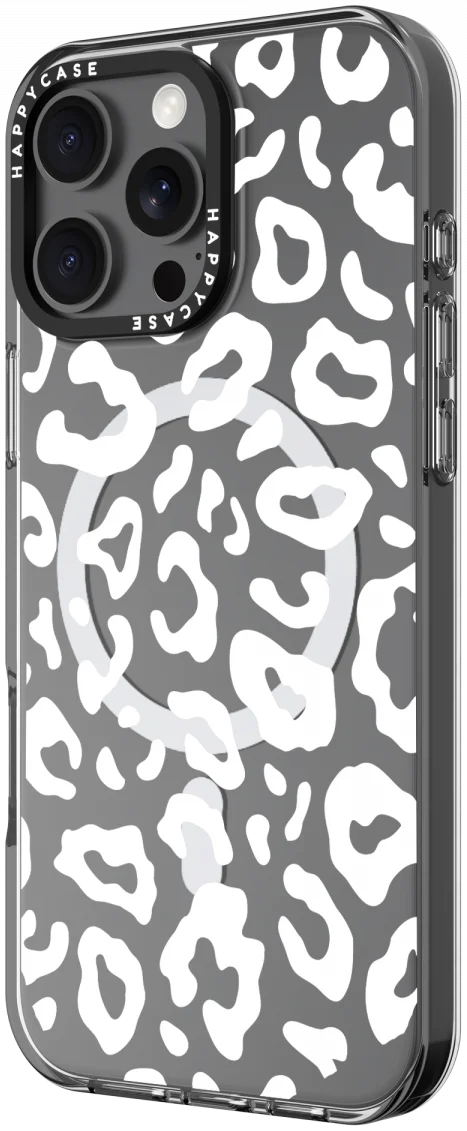 HappyCase Joy Apple iPhone 16 Pro Max Hoesje MagSafe Back Cover Wild Leopard afbeelding 16