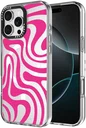 HappyCase Joy Apple iPhone 16 Pro Max Hoesje MagSafe Back Cover Wavy Swirl