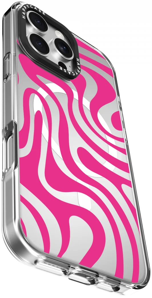 HappyCase Joy Apple iPhone 16 Pro Max Hoesje MagSafe Back Cover Wavy Swirl afbeelding 12