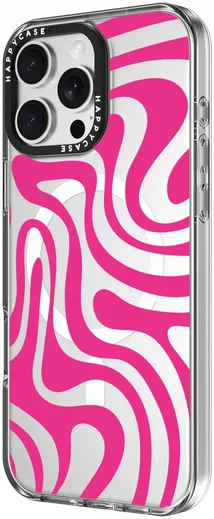 HappyCase Joy Apple iPhone 16 Pro Max Hoesje MagSafe Back Cover Wavy Swirl afbeelding 16