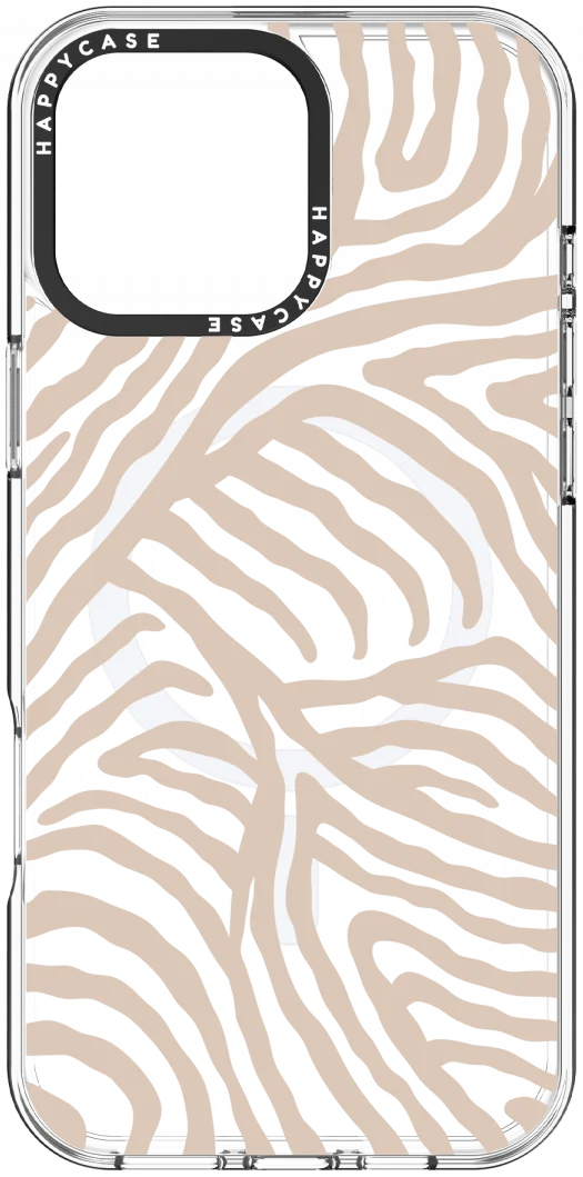 HappyCase Joy Apple iPhone 16 Pro Max Hoesje MagSafe Back Cover Safari Tiger afbeelding 15