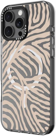 HappyCase Joy Apple iPhone 16 Pro Max Hoesje MagSafe Back Cover Safari Tiger afbeelding 16