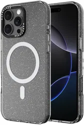 HappyCase Joy Apple iPhone 16 Pro Max Hoesje MagSafe Back Cover Sparkle Glitter afbeelding