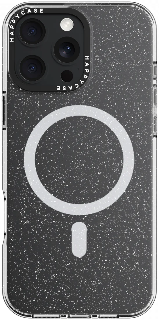 HappyCase Joy Apple iPhone 16 Pro Max Hoesje MagSafe Back Cover Sparkle Glitter afbeelding 15