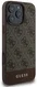 Guess 4G Bottom Stripe Apple iPhone 16 Pro Hoesje Back Cover Bruin afbeelding 3