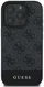 Guess 4G Bottom Stripe Apple iPhone 16 Pro Max Hoesje Back Cover Zwart afbeelding 2
