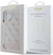 Guess 4G Bottom Stripe Apple iPhone 16 Hoesje Back Cover Roze afbeelding 8