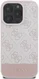 Guess 4G Bottom Stripe Apple iPhone 16 Pro Hoesje Back Cover Roze afbeelding 2