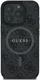 Guess 4G Ring Classic Logo iPhone 16 Pro Hoesje MagSafe Back Cover Zwart afbeelding 2