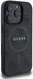 Guess 4G Ring Classic Logo iPhone 16 Pro Hoesje MagSafe Back Cover Zwart afbeelding 4