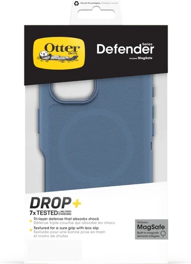 OtterBox Defender MagSafe Apple iPhone 16 Hoesje Back Cover Blauw afbeelding 10