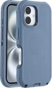 OtterBox Defender MagSafe Apple iPhone 16 Hoesje Back Cover Blauw