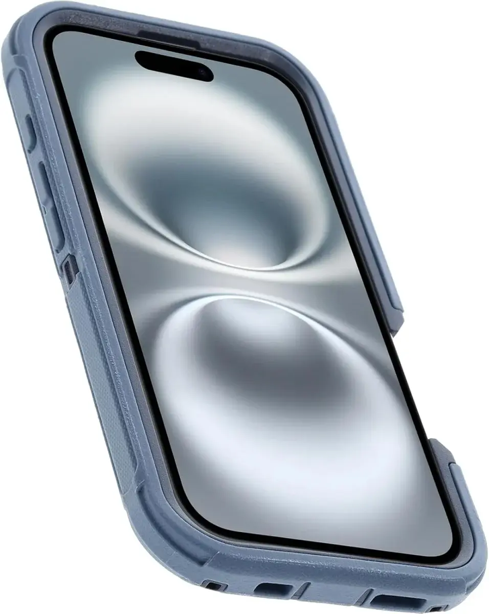 OtterBox Defender MagSafe Apple iPhone 16 Hoesje Back Cover Blauw afbeelding 2