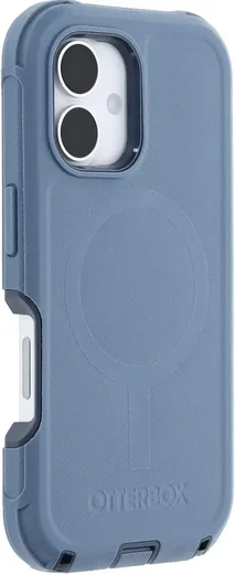 OtterBox Defender MagSafe Apple iPhone 16 Hoesje Back Cover Blauw afbeelding 4