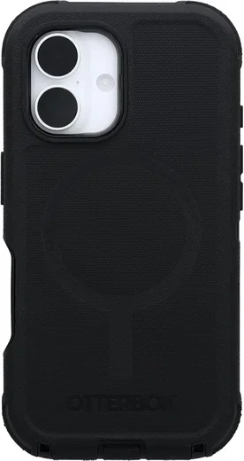 OtterBox Defender MagSafe Apple iPhone 16 Hoesje Back Cover Zwart afbeelding 3