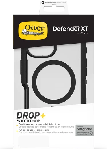OtterBox Defender XT MagSafe iPhone 16 Hoesje Back Cover Zwart afbeelding 8