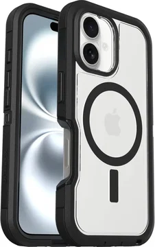OtterBox Defender XT MagSafe iPhone 16 Hoesje Back Cover Zwart