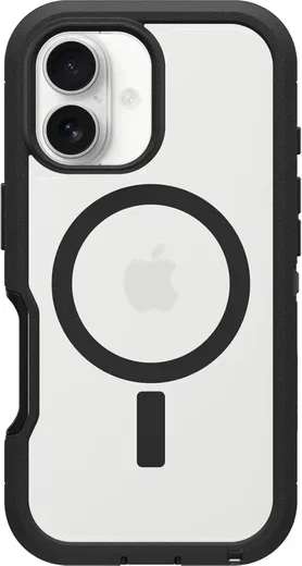 OtterBox Defender XT MagSafe iPhone 16 Hoesje Back Cover Zwart afbeelding 2