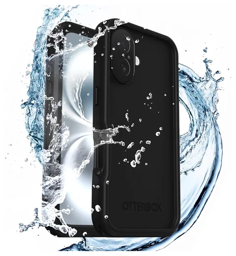 OtterBox Fre MagSafe Apple iPhone 16 Hoesje Waterdicht Full Protect Zwart afbeelding 3