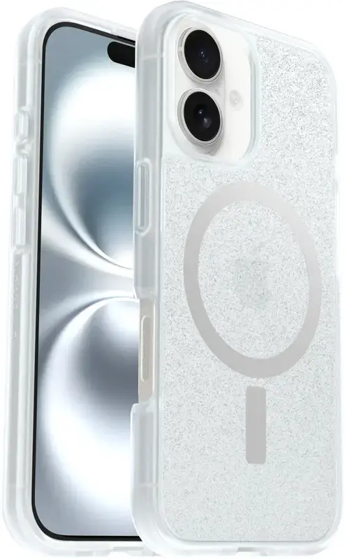OtterBox React MagSafe Apple iPhone 16 Hoesje Back Cover Gltter afbeelding 1