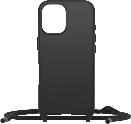 OtterBox React Necklace MagSafe Apple iPhone 16 Hoesje met Koord Zwart afbeelding 7