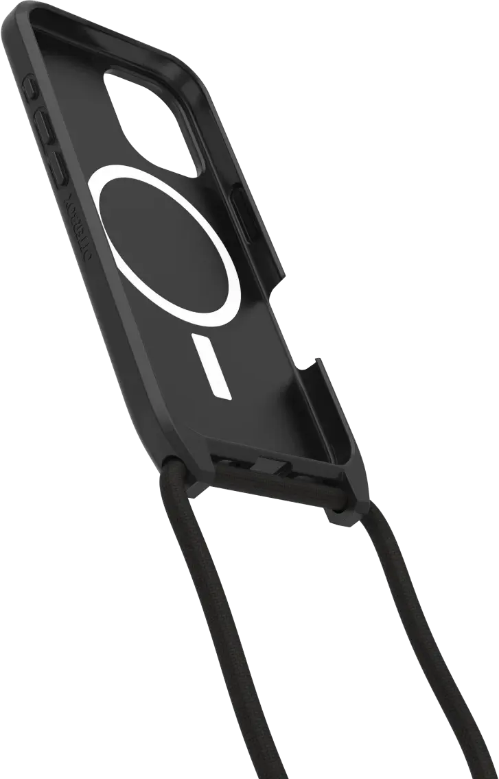 OtterBox React Necklace MagSafe Apple iPhone 16 Hoesje met Koord Zwart afbeelding 6