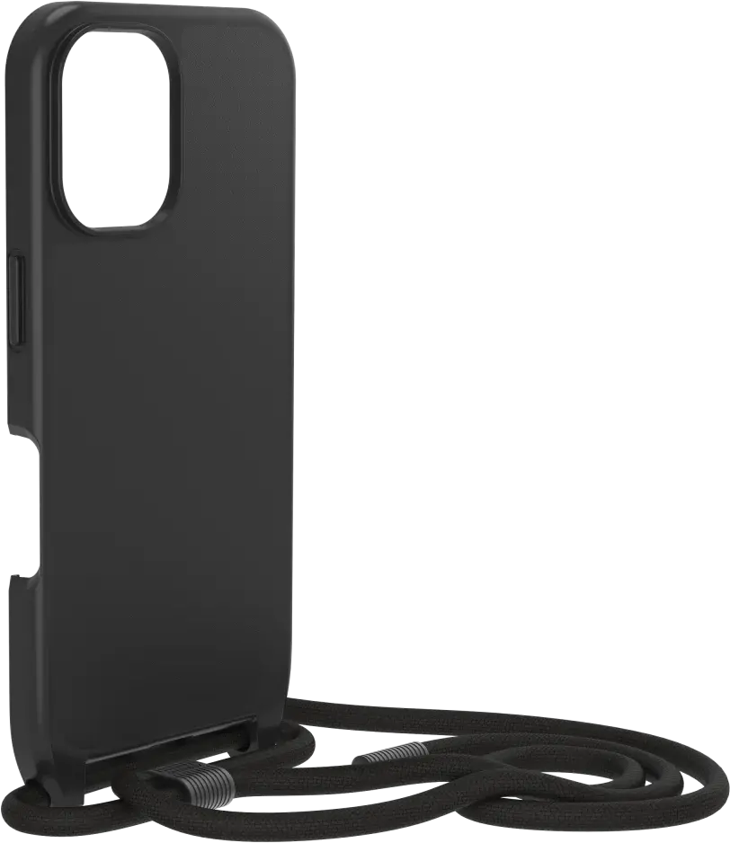 OtterBox React Necklace MagSafe Apple iPhone 16 Hoesje met Koord Zwart afbeelding 8