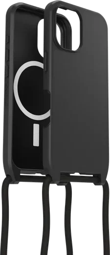 OtterBox React Necklace MagSafe Apple iPhone 16 Hoesje met Koord Zwart afbeelding 5