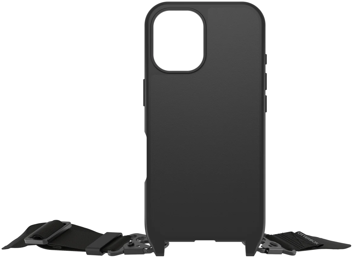 OtterBox React Necklace MagSafe Apple iPhone 16 Hoesje met Telefoonkoord Zwart afbeelding 10