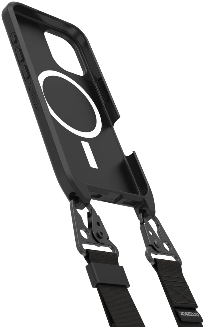 OtterBox React Necklace MagSafe Apple iPhone 16 Hoesje met Telefoonkoord Zwart afbeelding 8