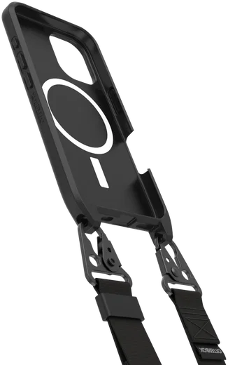 OtterBox React Necklace MagSafe Apple iPhone 16 Hoesje met Telefoonkoord Zwart afbeelding 8