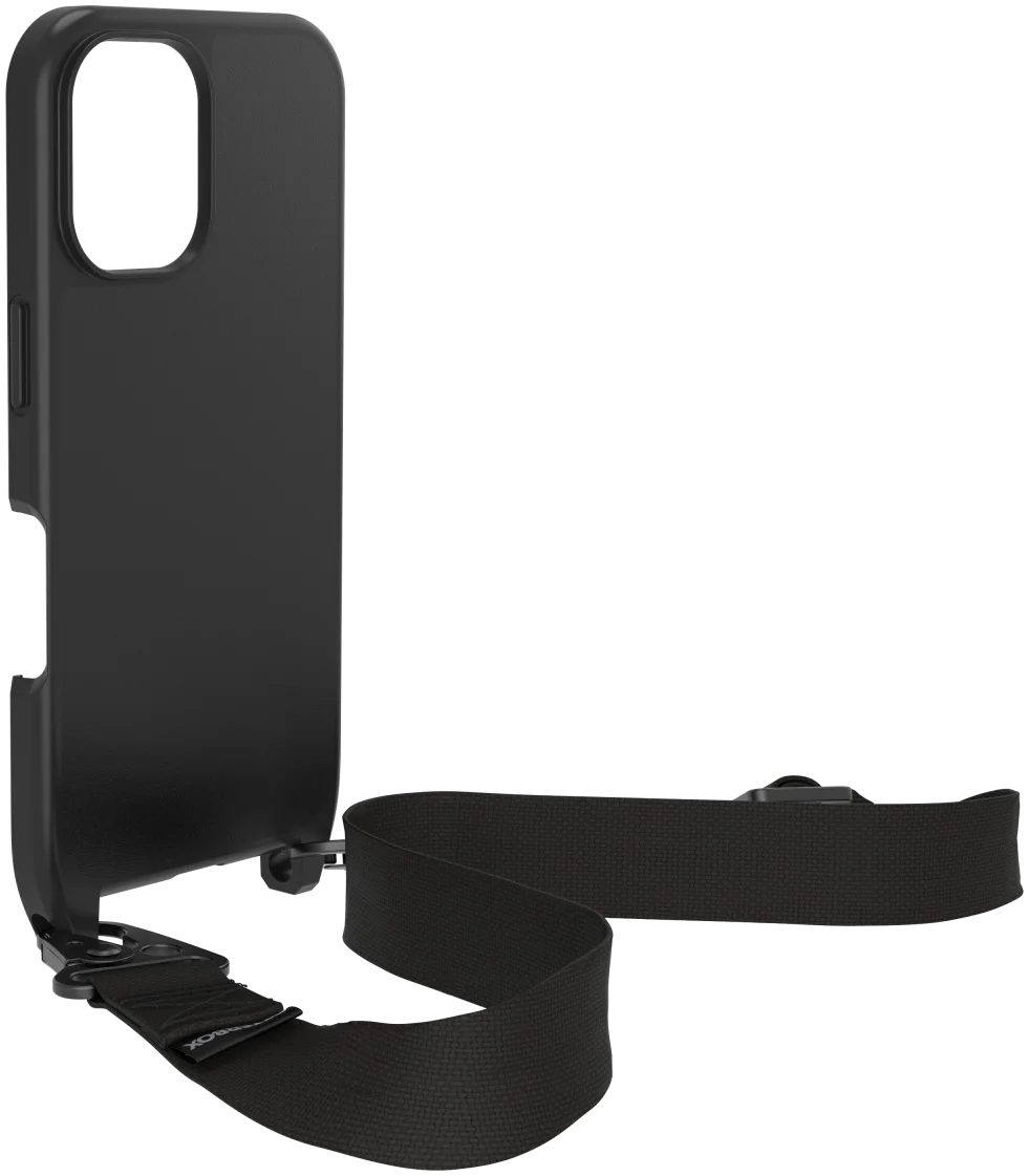 OtterBox React Necklace MagSafe Apple iPhone 16 Hoesje met Telefoonkoord Zwart afbeelding 9