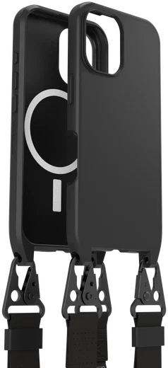 OtterBox React Necklace MagSafe Apple iPhone 16 Hoesje met Telefoonkoord Zwart afbeelding 7