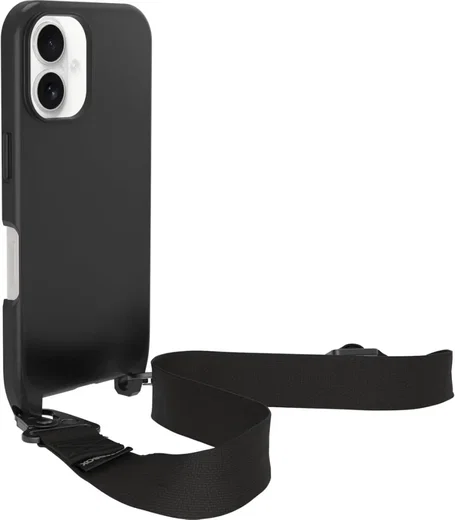 OtterBox React Necklace MagSafe Apple iPhone 16 Hoesje met Telefoonkoord Zwart afbeelding 4