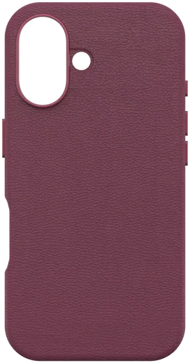 OtterBox Symmetry Cactus Leer MagSafe Apple iPhone 16 Hoesje Rood afbeelding 6
