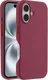 OtterBox Symmetry Cactus Leer MagSafe Apple iPhone 16 Hoesje Rood afbeelding 1