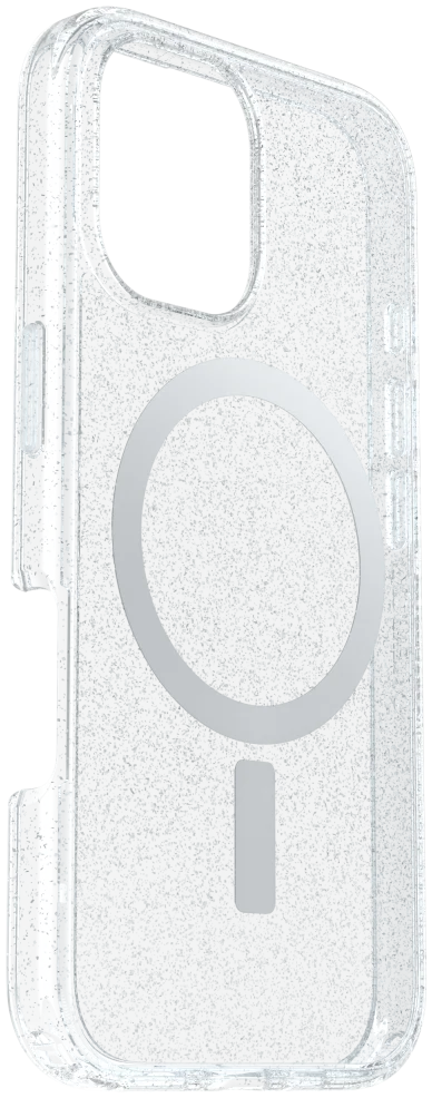 OtterBox Symmetry MagSafe Apple iPhone 16 Hoesje Glitter Clear afbeelding 8