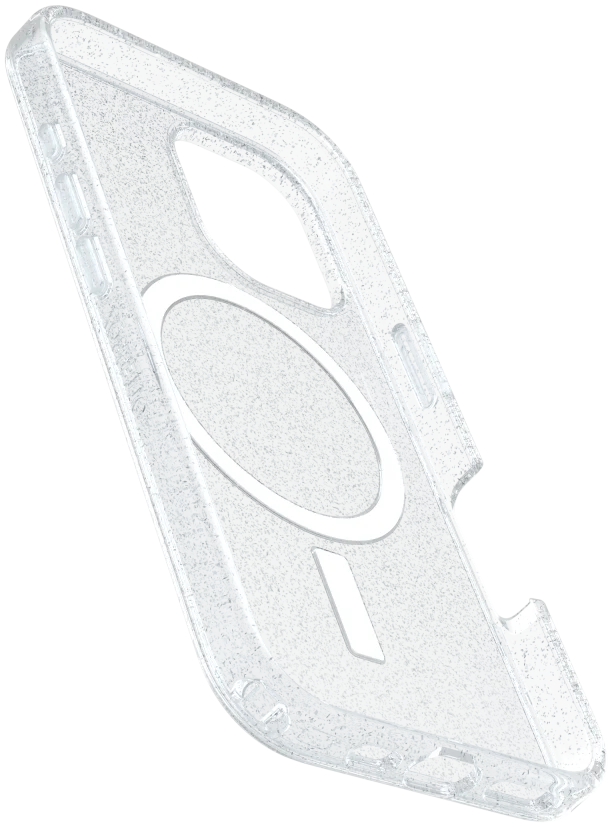 OtterBox Symmetry MagSafe Apple iPhone 16 Hoesje Glitter Clear afbeelding 9