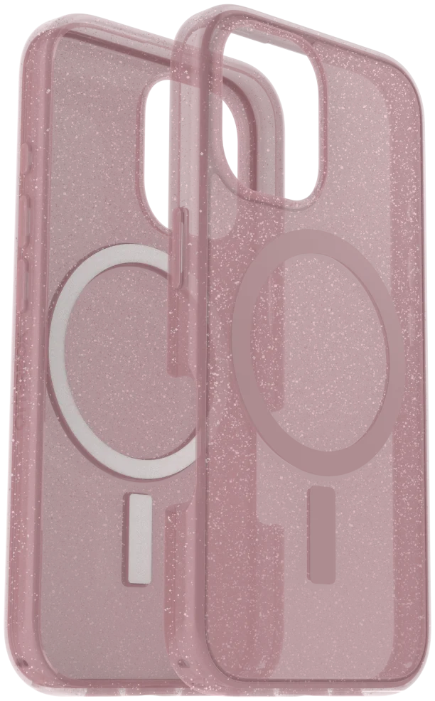 OtterBox Symmetry MagSafe Apple iPhone 16 Hoesje Clear Roze afbeelding 2