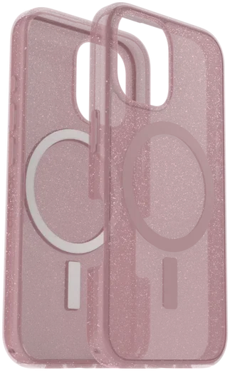 OtterBox Symmetry MagSafe Apple iPhone 16 Hoesje Clear Roze afbeelding 2