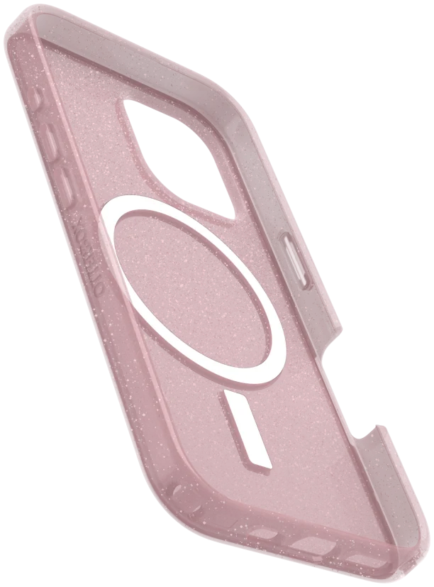 OtterBox Symmetry MagSafe Apple iPhone 16 Hoesje Clear Roze afbeelding 5