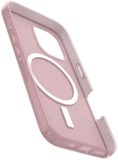 OtterBox Symmetry MagSafe Apple iPhone 16 Hoesje Clear Roze afbeelding 5