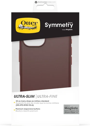 OtterBox Symmetry MagSafe Apple iPhone 16 Hoesje Rood afbeelding 6