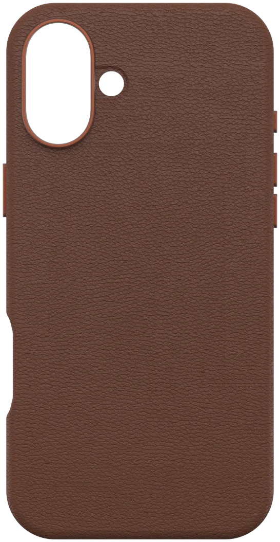 OtterBox Symmetry Cactus Leer MagSafe Apple iPhone 16 Plus Hoesje Bruin afbeelding 5