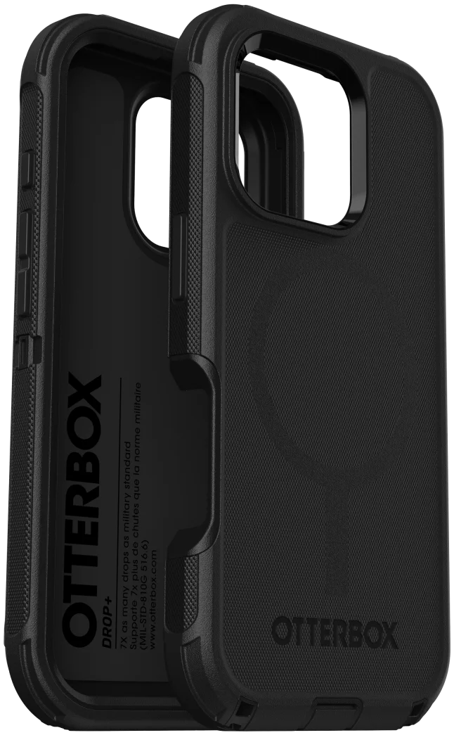 OtterBox Defender MagSafe Apple iPhone 16 Pro Hoesje Back Cover Zwart afbeelding 6
